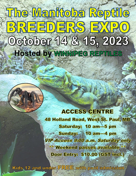 The Manitoba Reptile Breeders Expo